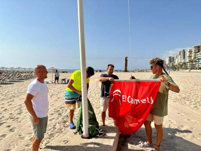 Vuelta a la normalidad en las playas y calas de El Campello